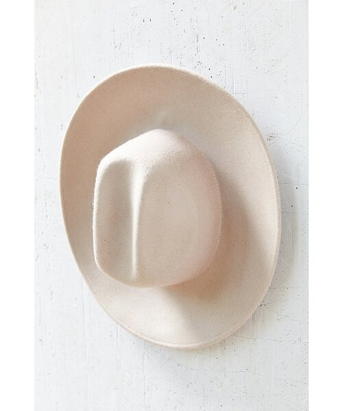 URBAN OUTFITTERS(アーバンアウトフィッターズ)の「Ecote Kendall Panama Hat(帽子・レディース・IVORY・ONE SIZE)」の4枚目の写真
