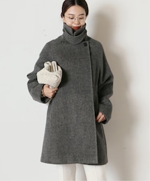 【美品】 MUSE Victorianarrow Half コート MUSE de Deuxieme classe（ミューズデドゥーズィエムクラス）の