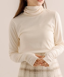 OLIVE des OLIVE（オリーブデオリーブ）の「ハイネック長袖インナー（Tシャツ/カットソー）」
