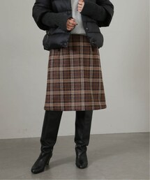 La TOTALITE（ラトータリテ）の「《予約》イタリー チェックスカート（スカート）」