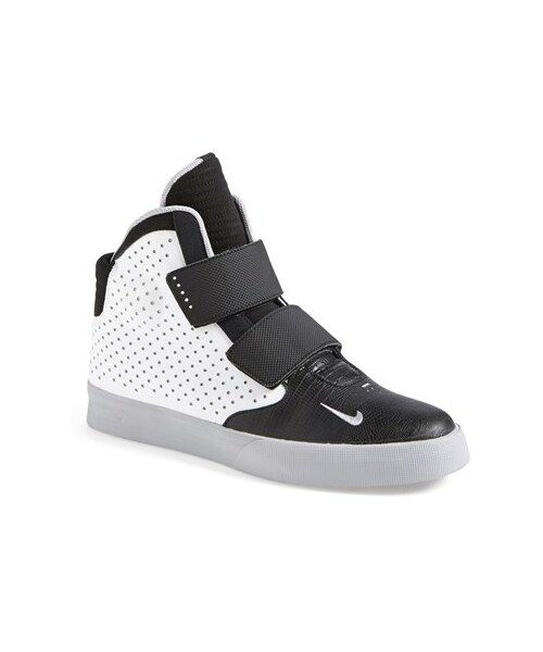 NIKE(ナイキ)の「Nike 'Flystepper 2K3' High Top Sneaker (Men)(スニーカー・メンズ・Magnet Grey/ Black/ Grey/White/ Grey/ Black・11 M/9.5 M/12 M/7 M/9 M)」の2枚目の写真