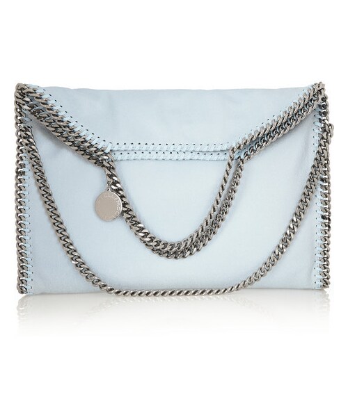 STELLA McCARTNEY（ステラマッカートニー）の「Stella McCartney The Falabella faux brushed-leather shoulder bag（ハンドバッグ・レディース・Blue）」の4枚目の写真