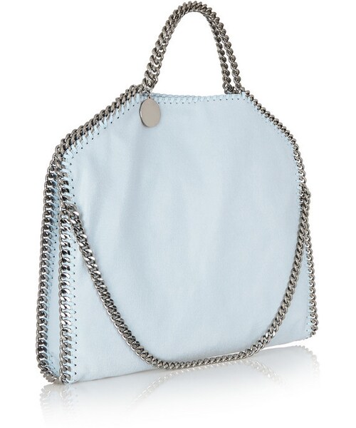 STELLA McCARTNEY（ステラマッカートニー）の「Stella McCartney The Falabella faux brushed-leather shoulder bag（ハンドバッグ・レディース・Blue）」の8枚目の写真