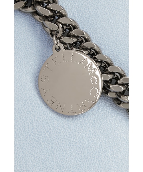 STELLA McCARTNEY（ステラマッカートニー）の「Stella McCartney The Falabella faux brushed-leather shoulder bag（ハンドバッグ・レディース・Blue）」の3枚目の写真