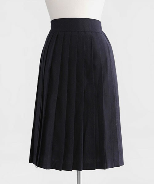 DHOLIC（ディーホリック）の「プリーツミディスカート（スカート・レディース・ブラウン/アイボリー/ネイビー/ブラック・free）」の4枚目の写真