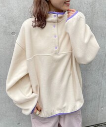 w closet | ★先行予約★フリースハーフスナッププルオーバー【11月中旬入荷】(ジャケット/アウター)