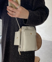 DouDou | 巾着スマホショルダー(トートバッグ)