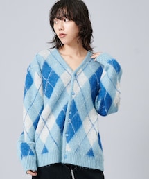Needles（ニードルス）の「＜NEEDLES＞LEOPARD JACQUARD KNIT/ニット