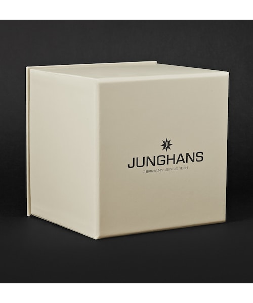 Junghans(ユンハンス)の「Junghans Max Bill Stainless Steel and Leather Automatic Watch(アナログ腕時計・メンズ・Black・One Size)」の5枚目の写真