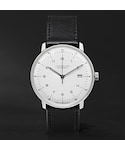 Junghans | Junghans Max Bill Stainless Steel and Leather Automatic Watch(非智能手錶)