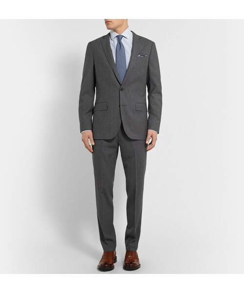 J.CREW(ジェイクルー)の「J.Crew Grey Ludlow Wool Travel Suit Trousers(その他パンツ・メンズ・Gray・32/28/30/34/36)」の4枚目の写真