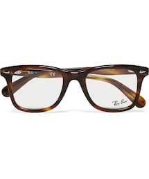 Ray-Ban | Ray-Ban Original Wayfarer Square-Frame Acetate Optical Glasses(メガネ)