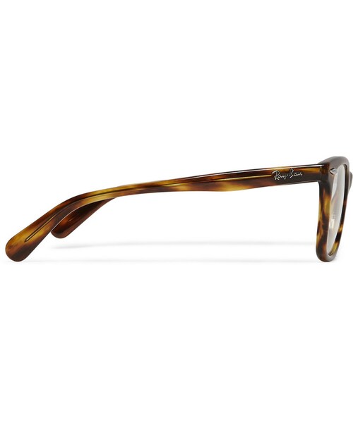 Ray-Ban（レイバン）の「Ray-Ban Original Wayfarer Square-Frame Acetate Optical Glasses（メガネ・メンズ・Tortoiseshell・One Size）」の7枚目の写真