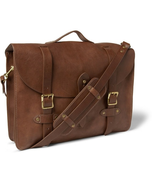 J.CREW（ジェイクルー）の「J.Crew Montague DistressedLeather Satchel（メッセンジャーバッグ）」 WEAR