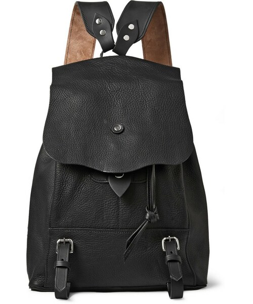 BILL AMBERGビルアンバーグ美品レザーリュック★バックパックの BillAmberg（ビルアンバーグ）の「Bill Amberg Hunter Grained-Leather