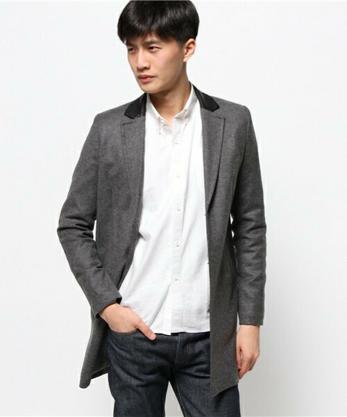 603（ロクマルサン）の「603 チェスターコート（チェスターコート・メンズ・グレー・40）」の5枚目の写真