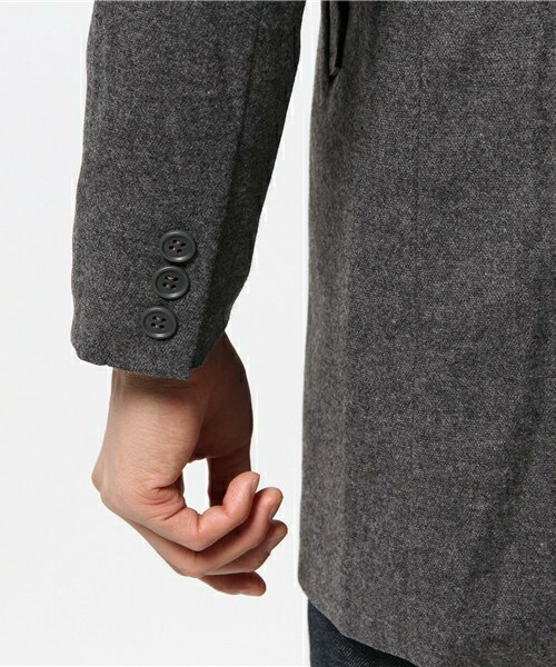 603（ロクマルサン）の「603 チェスターコート（チェスターコート・メンズ・グレー・40）」の7枚目の写真