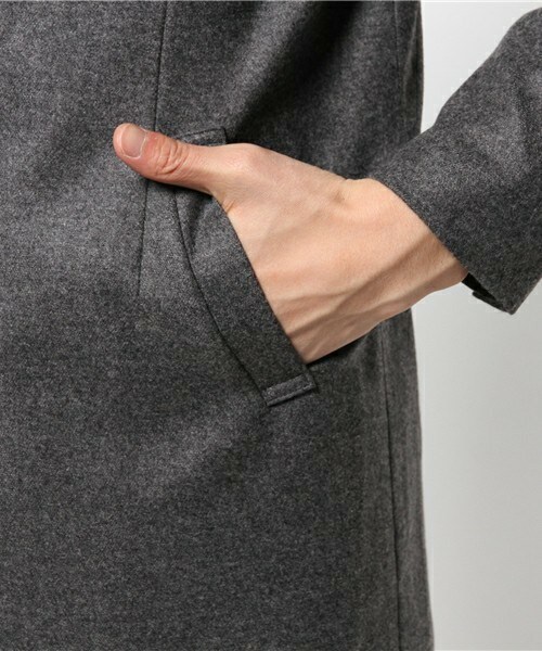 603（ロクマルサン）の「603 チェスターコート（チェスターコート・メンズ・グレー・40）」の8枚目の写真