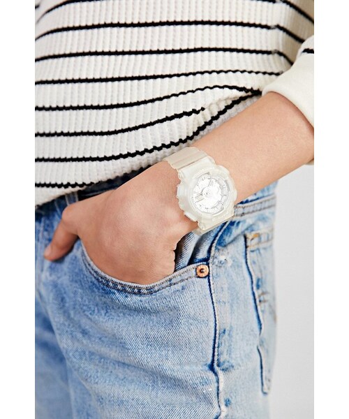 G-SHOCK（ジーショック）の「G-Shock Baby-G BA110 White Watch（アナログ腕時計・レディース・WHITE・ONE SIZE）」の6枚目の写真