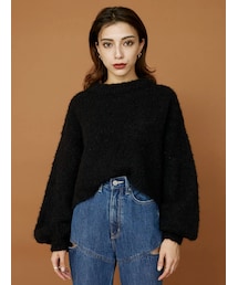 EVRIS | ファンシーヤーンニットトップス(ニット/セーター)