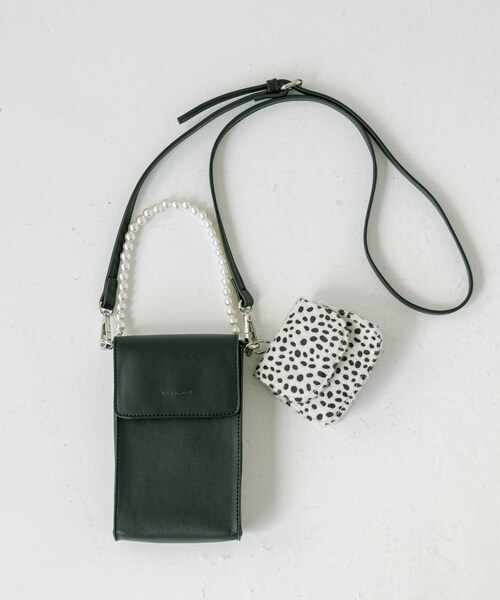 OLIVE des OLIVE(オリーブデオリーブ)の「モバイルショルダー(ショルダーバッグ・レディース・ピンク系その他/グレイッシュベージュ/ブラック・FREE)」の1枚目の写真