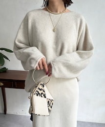 DouDou | フォックスウールプルオーバー(ニット/セーター)