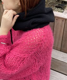 un dix cors（アンディコール）の「《予約》【今年トレンドアイテム】バラクラバ（その他雑貨・レディース）」