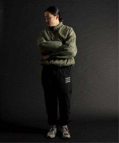 WISM（ウィズム）の「WISM 別注 NYLON ZIP-UP（）」 - WEAR