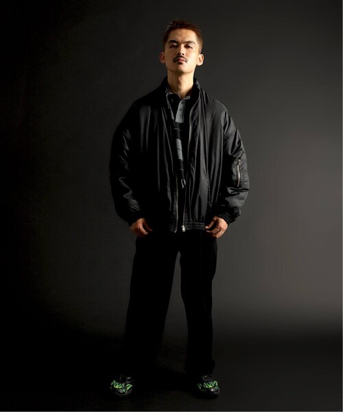 WISM（ウィズム）の「WISM 別注 NYLON ZIP-UP（）」 - WEAR