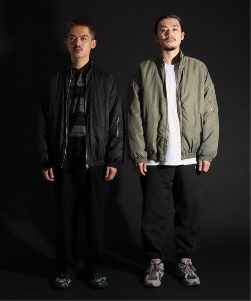 WISM（ウィズム）の「WISM 別注 NYLON ZIP-UP（）」 - WEAR