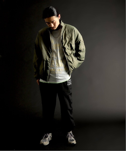 WISM（ウィズム）の「WISM 別注 NYLON ZIP-UP（）」 - WEAR