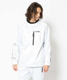 AVIREX（アヴィレックス）の「フリース ボンディング プルオーバー/FLEECE BONDING PULLOVER（トップス）」