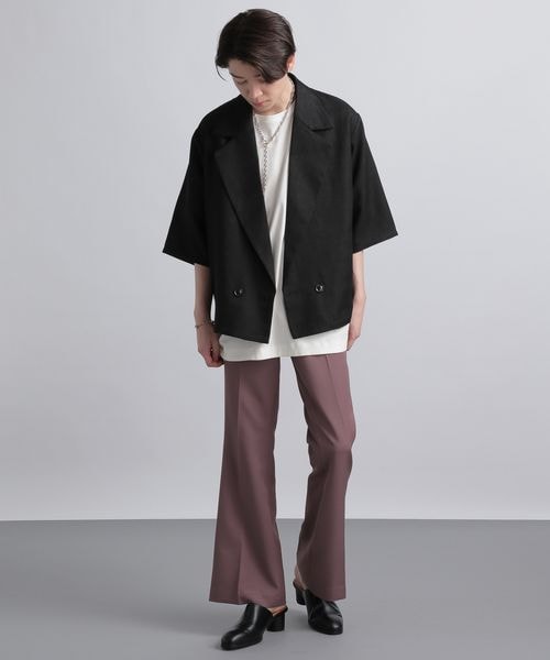 HARE フレアスリムトラウザー HARE（ハレ）の「カラースリムフレアトラウザー（）」 - WEAR