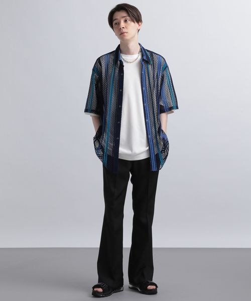 HARE（ハレ）の「カラースリムフレアトラウザー（）」 - WEAR