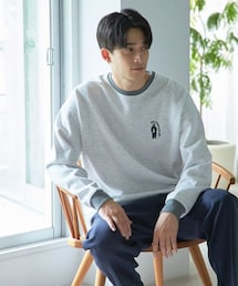 LAKOLE（ラコレ）の「サガラ刺繍リンガープルオーバー（トップス・メンズ）」