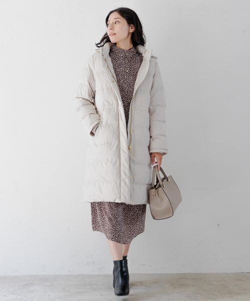 LEPSIM（レプシィム）の「スマートシルエットコート（ジャケット/アウター・レディース・ブラック09/グレージュ51/ネイビー88・M/L/LL【WEB限定】）」の8枚目の写真