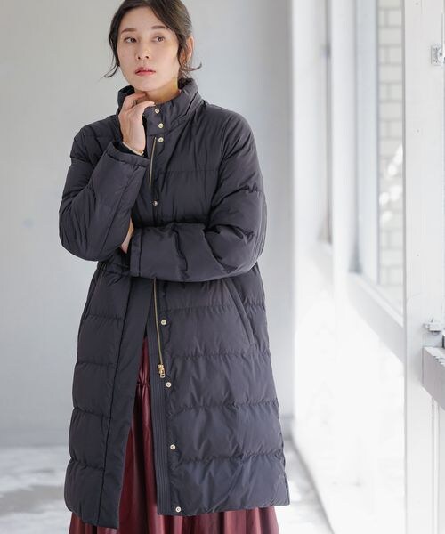 LEPSIM（レプシィム）の「スマートシルエットコート（ジャケット/アウター・レディース・ブラック09/グレージュ51/ネイビー88・M/L/LL【WEB限定】）」の18枚目の写真