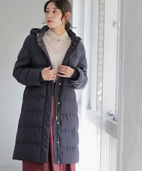 LEPSIM（レプシィム）の「スマートシルエットコート（ジャケット/アウター・レディース・ブラック09/グレージュ51/ネイビー88・M/L/LL【WEB限定】）」の13枚目の写真