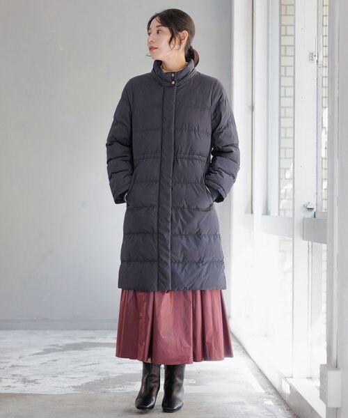 LEPSIM（レプシィム）の「スマートシルエットコート（ジャケット/アウター・レディース・ブラック09/グレージュ51/ネイビー88・M/L/LL【WEB限定】）」の20枚目の写真