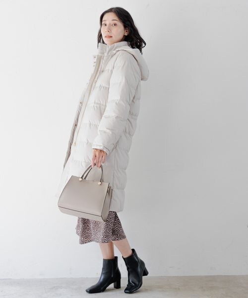 LEPSIM（レプシィム）の「スマートシルエットコート（ジャケット/アウター・レディース・ブラック09/グレージュ51/ネイビー88・M/L/LL【WEB限定】）」の9枚目の写真