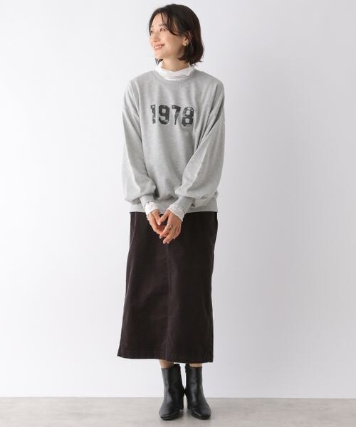 LEPSIM(レプシィム)の「アソートロゴスウェット(トップス・レディース・オフホワイト05/グレー12/ボルドー35/ネイビー89・FREE SIZE)」の17枚目の写真