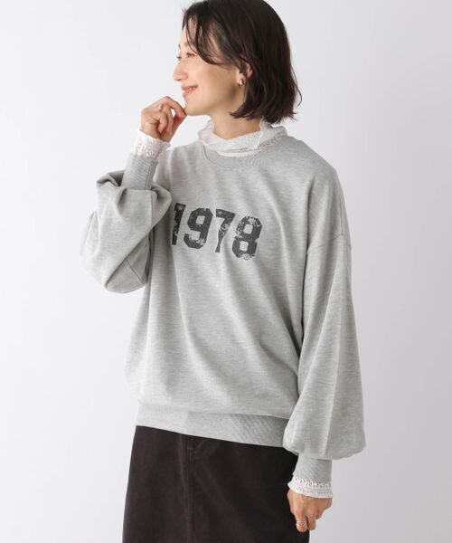 LEPSIM(レプシィム)の「アソートロゴスウェット(トップス・レディース・オフホワイト05/グレー12/ボルドー35/ネイビー89・FREE SIZE)」の18枚目の写真