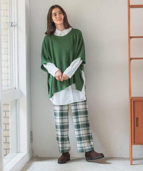 LEPSIM（レプシィム）の「レギュラーシャツ（トップス・レディース・オフホワイト05/ブルー82・FREE SIZE/FREE TALL）」の17枚目の写真