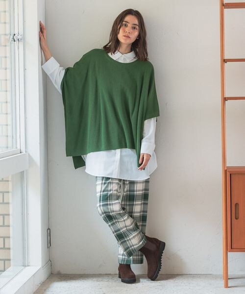 LEPSIM（レプシィム）の「レギュラーシャツ（トップス・レディース・オフホワイト05/ブルー82・FREE SIZE/FREE TALL）」の18枚目の写真