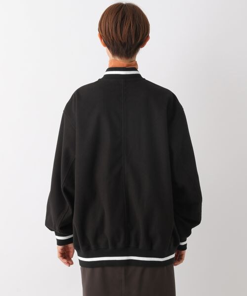 LEPSIM（レプシィム）の「オーバーライトスタジャン（ジャケット/アウター・レディース・ブラック09/ネイビー88・FREE SIZE）」の8枚目の写真