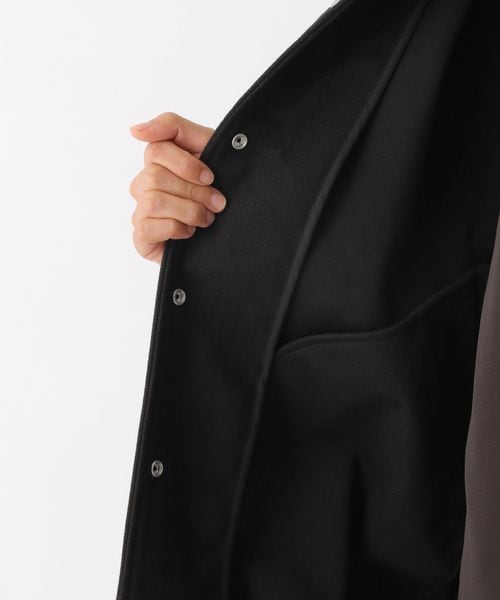 LEPSIM（レプシィム）の「オーバーライトスタジャン（ジャケット/アウター・レディース・ブラック09/ネイビー88・FREE SIZE）」の13枚目の写真