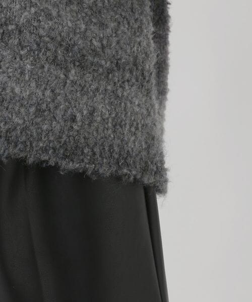 LOWRYS FARM（ローリーズファーム）の「グラデーションカーディガンロングスリーブ（トップス・レディース・ブラック09/ピンク25/イエロー65・フリーサイズ）」の15枚目の写真