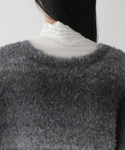 LOWRYS FARM（ローリーズファーム）の「グラデーションカーディガンロングスリーブ（トップス・レディース・ブラック09/ピンク25/イエロー65・フリーサイズ）」の16枚目の写真