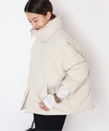 MUSE de Deuxieme classe（ミューズデドゥーズィエムクラス）の「《予約》* HIGH COLLAR DOWN ジャケット（ジャケット/アウター）」