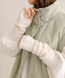 OLIVE des OLIVE | リブニットアームウォーマー(手袋)